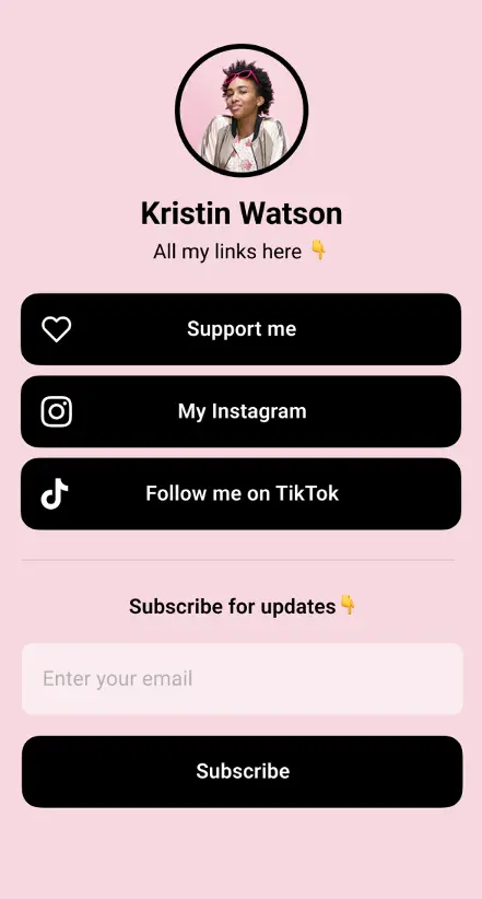 Multilink landing example